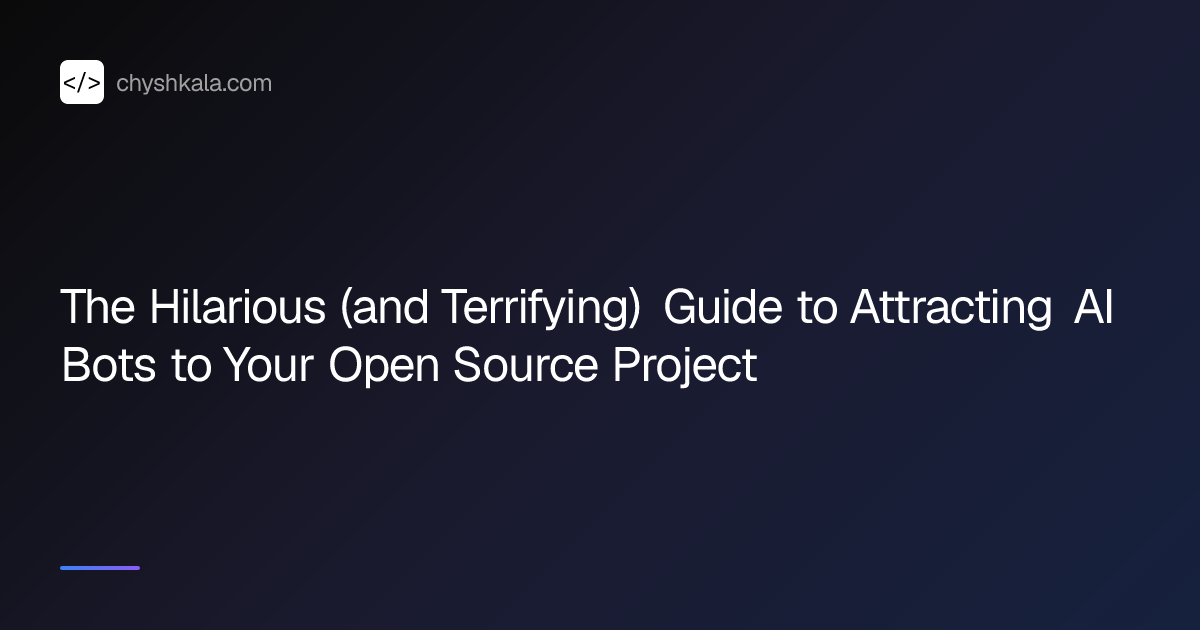 The Hilarious (and Terrifying) Guide to Attracting AI Bots to Your Open ...